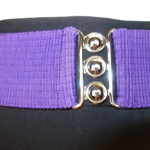 Malco Modes Accessories - Moving Sale! NWOT Wide Purple Belt Malco Modes Accessories - Moving Sale! NWOT Wide Purple Belt